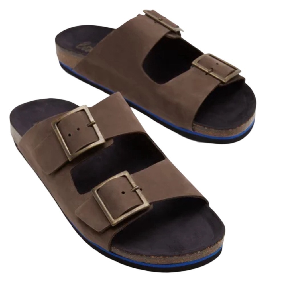 BODEN • Double Strap Sandal Birkenstock Style Beach Slip-On